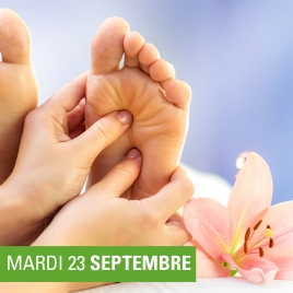 Réflexologie plantaire, palmaire ou crânio-faciale