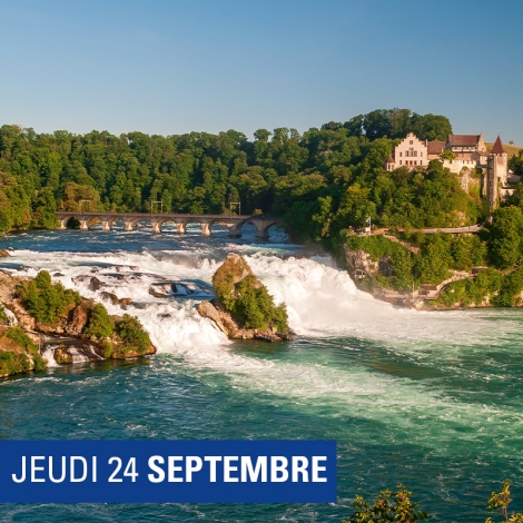 Journée aux chutes du Rhin